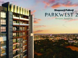 main elevation shapoorji pallonji parkwest