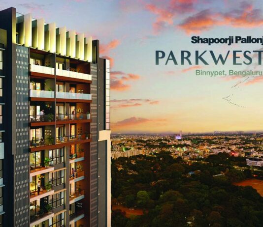 main elevation shapoorji pallonji parkwest