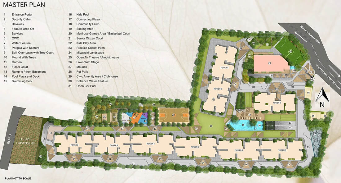 master plan snn estates felicity