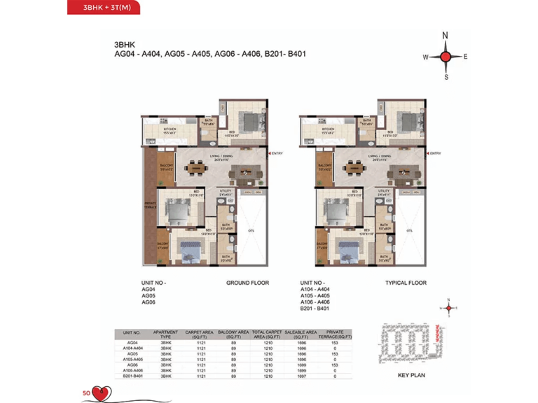 3bhk 1666 casagrand amor bannerghatta