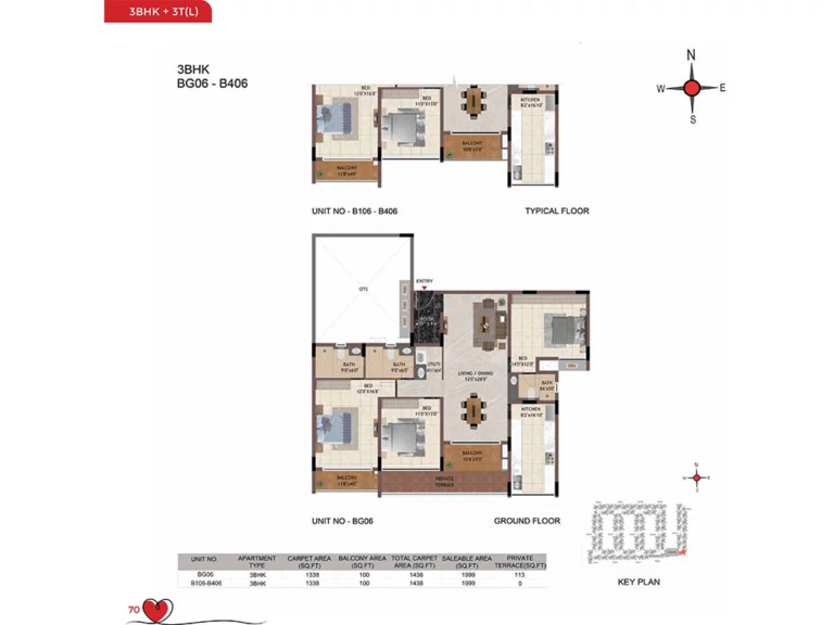 3bhk 1999 casagrand amor bannerghatta