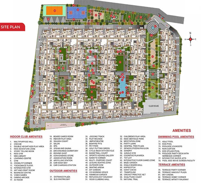 master plan casagrand amor bannerghatta