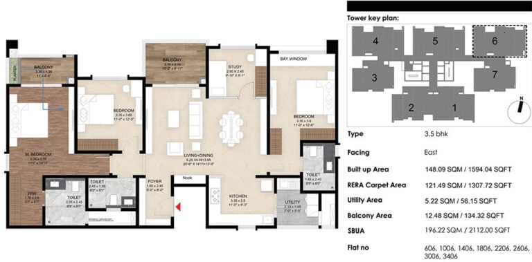 3.5bhk 1594 mana the right life mana skanda the right life