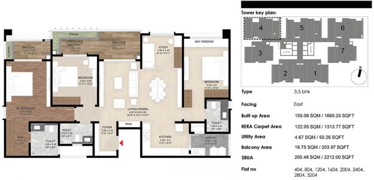 3.5bhk 1669 mana the right life mana skanda the right life