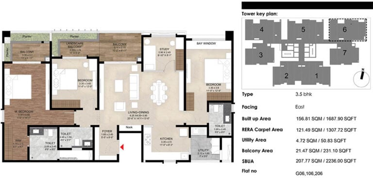 3.5bhk 1687 mana the right life mana skanda the right life
