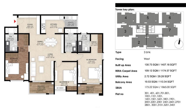 3bhk 1407 mana the right life mana skanda the right life