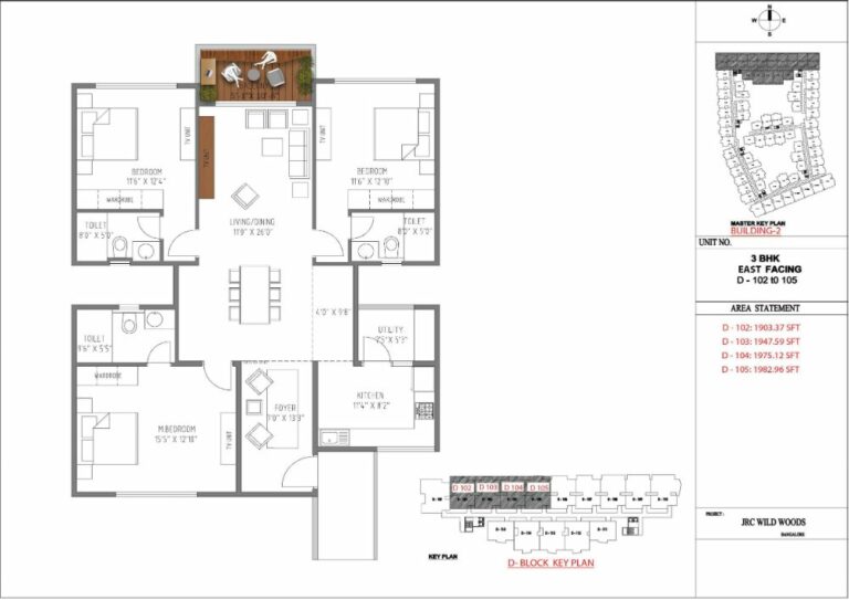 3bhk 1947 jrc wild woods