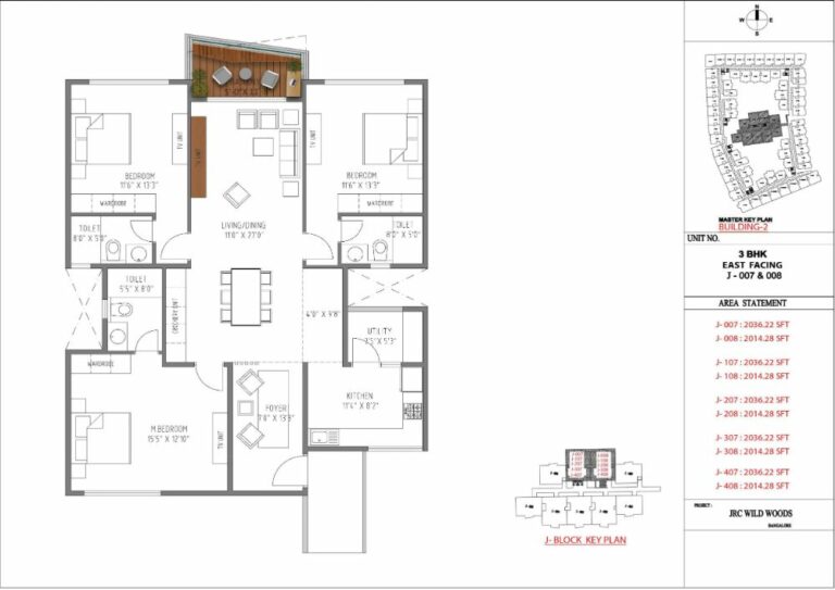 3bhk 2036 jrc wild woods