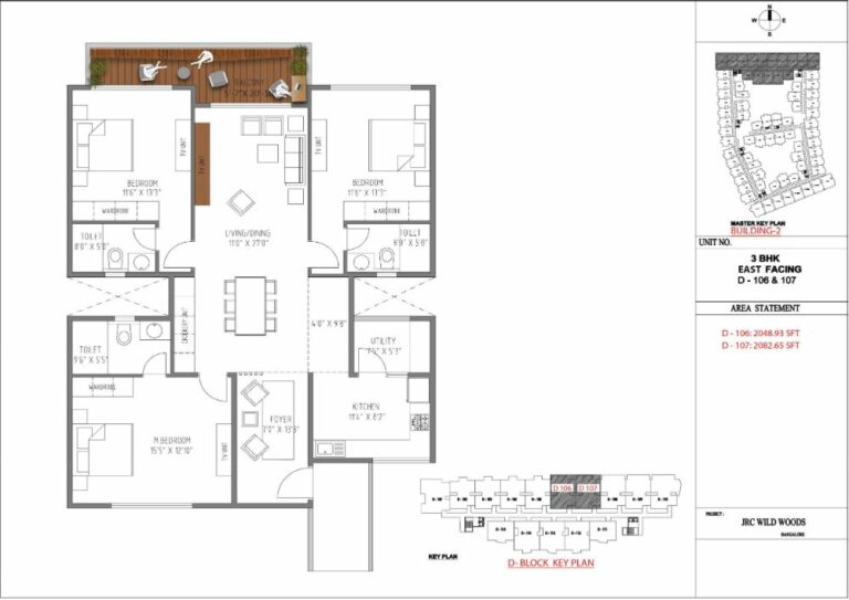 3bhk 2048 jrc wild woods