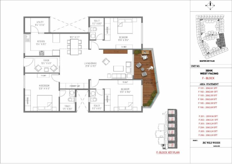 3bhk 2063 jrc wild woods
