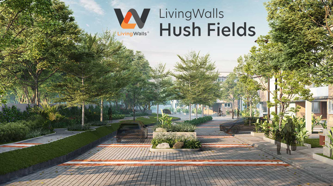 Driveway - Living Walls Hush Fields Plots