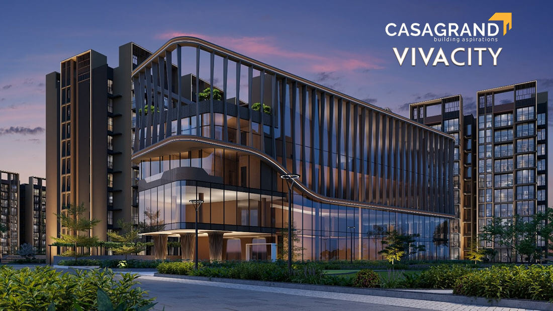 Main Elevation - Casagrand Vivacity