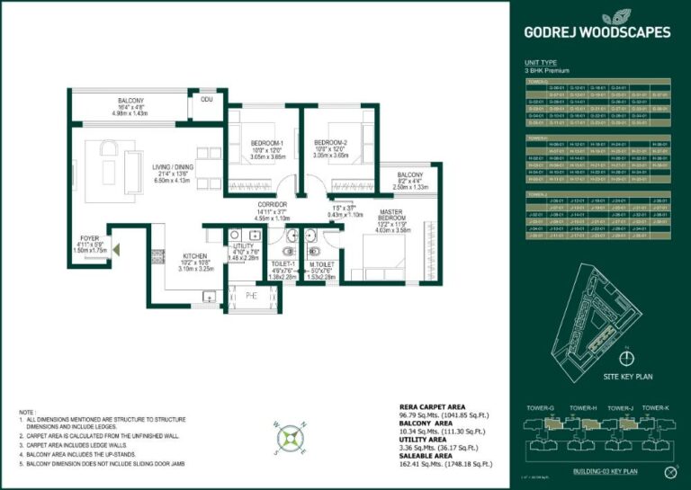 2BHK Premium 1748 - Godrej Woodscapes Godrej Budigere Cross Godrej Whitefield