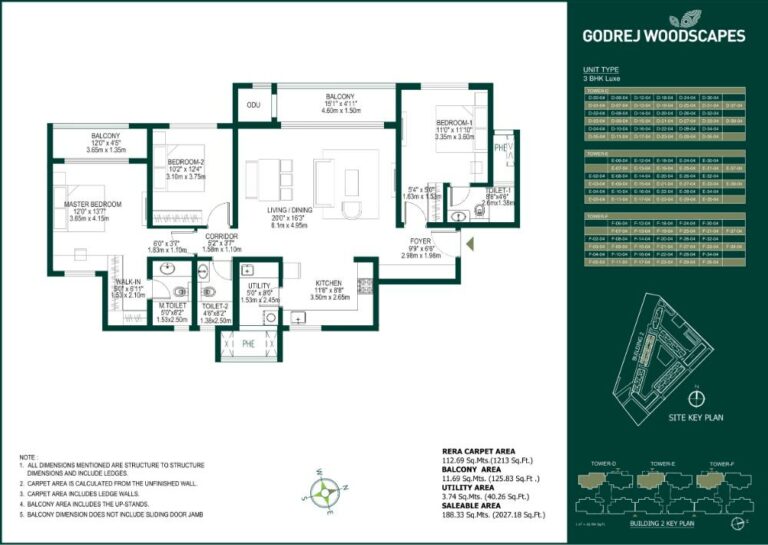 3BHK Luxe 2027 - Godrej Woodscapes Godrej Budigere Cross Godrej Whitefield