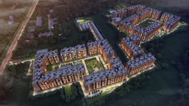 Aerial-Night - Casagrand Hola Chennai