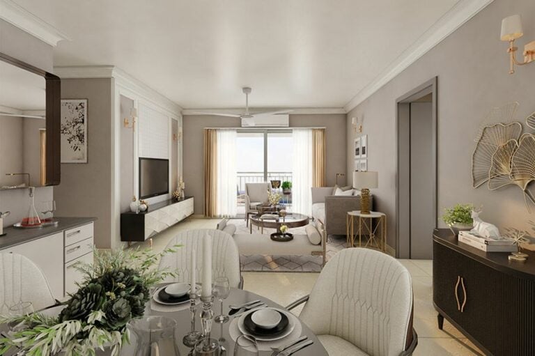 Living Dining - Prestige Camden Gardens