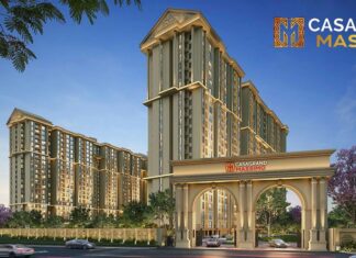 Main Elevation - Casagrand Massimo Chennai