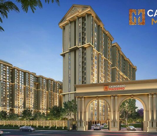 Main Elevation - Casagrand Massimo Chennai
