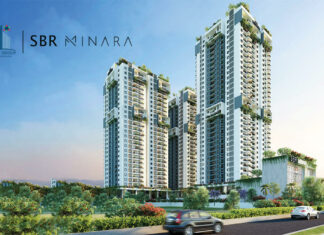 Main Elevation - SBR Minara