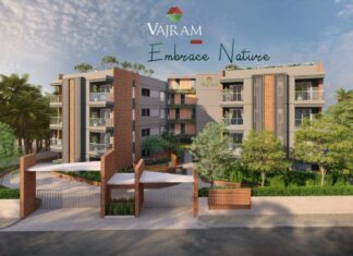 Main Elevation - Vajram Embrace Nature Vajram 95South