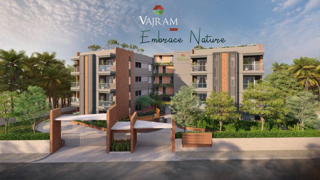Main Elevation - Vajram Embrace Nature Vajram 95South