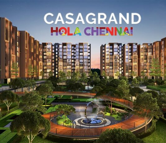 Podium-Night - Casagrand Hola Chennai