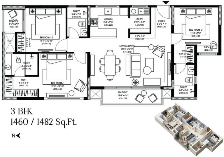 3BHK 1460-1482 - ARATT Alchemy One