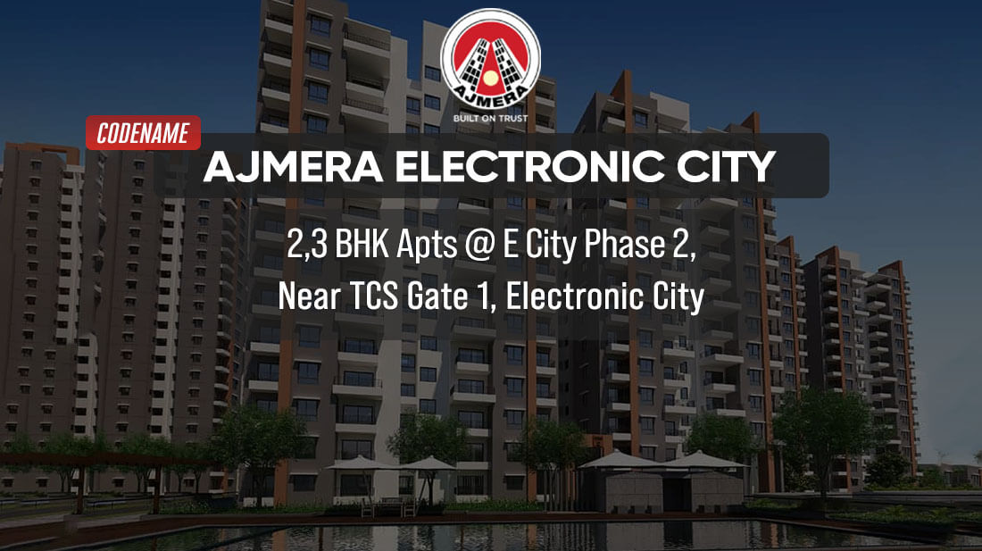 Ajmera Codename Electronic City PH Homz N Space