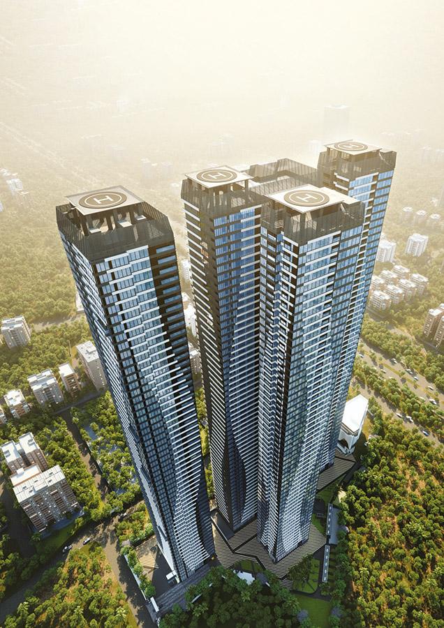 Elevation A - Candeur Skyline Puppalaguda