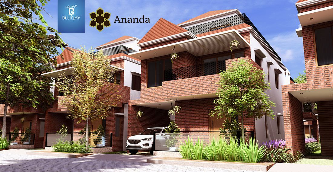 Main Elevation - Bluejay Ananda Sarjapur Villas