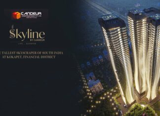 Main Elevation - Candeur Skyline Puppalaguda