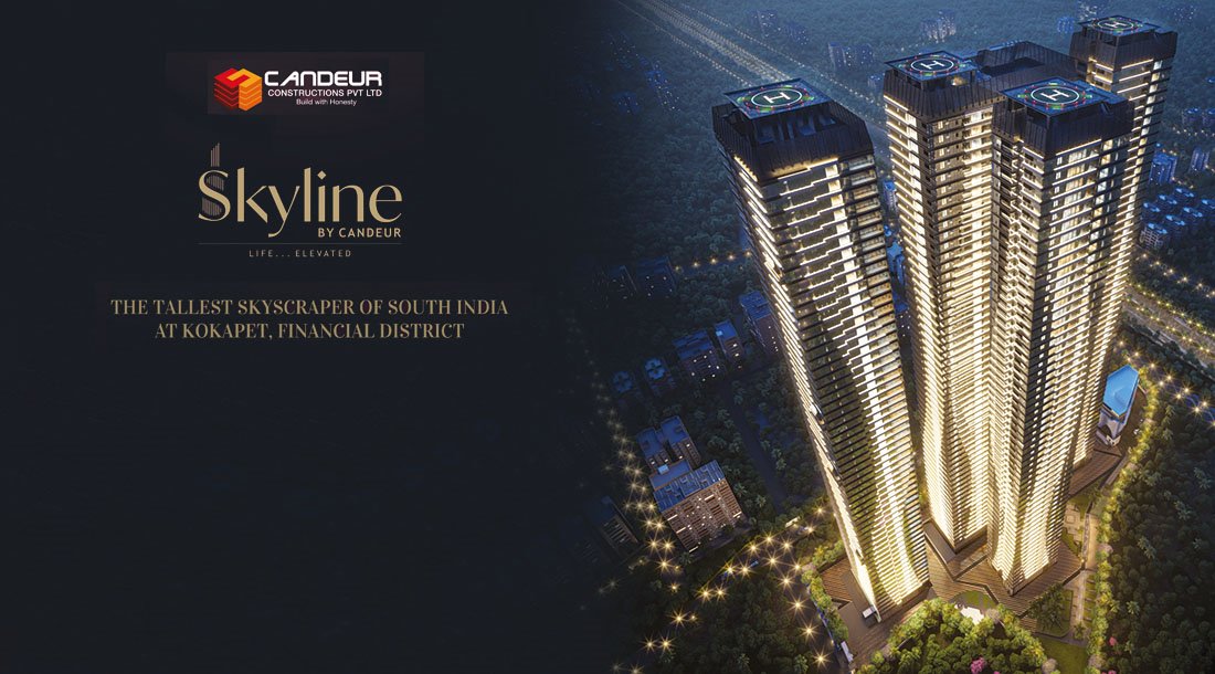 Main Elevation - Candeur Skyline Puppalaguda