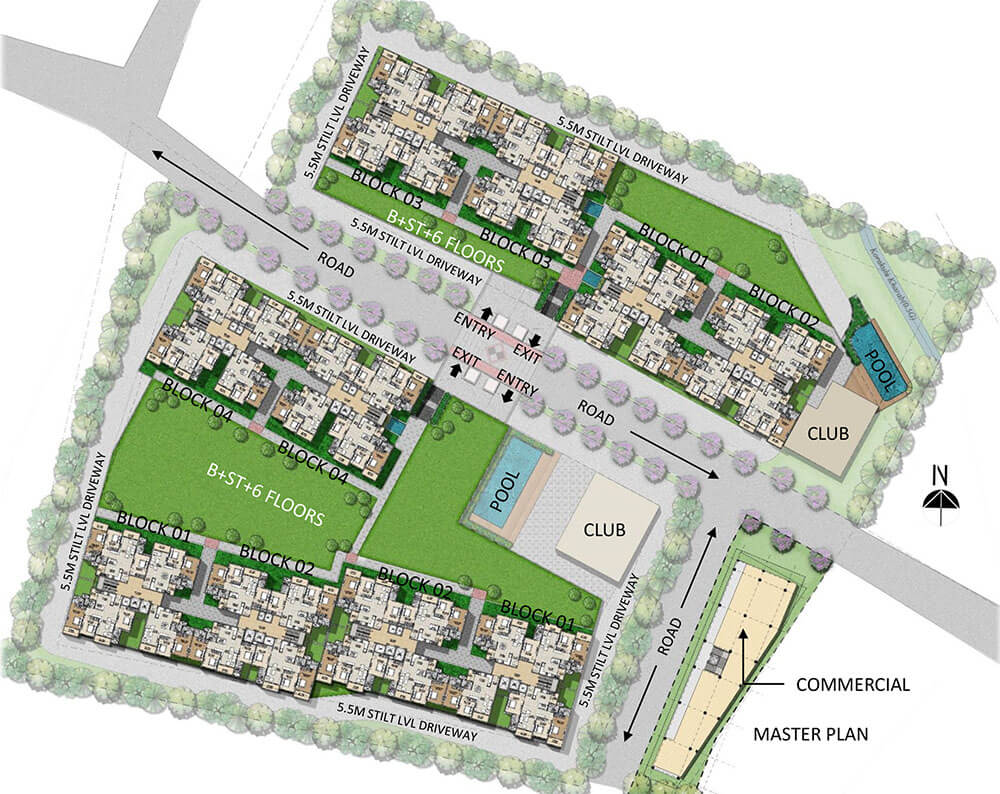 Master Plan - Ajmera Codename Electronic City