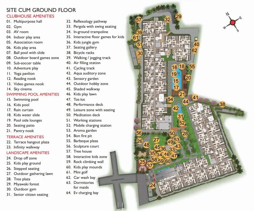 Master Plan - Casagrand Estilo Pallavaram