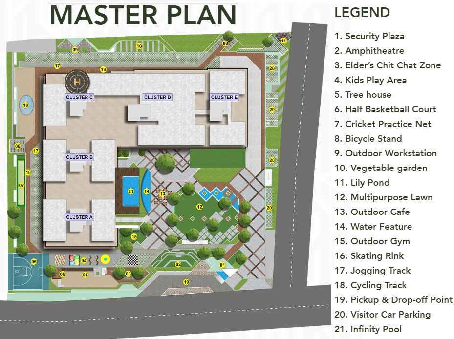 Master Plan - ELV High Garden Whitefield