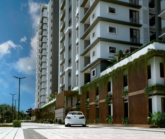 Elevation B - NCC Urban Ivy Towers Chennai