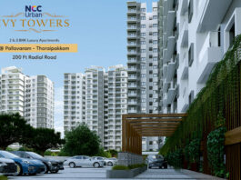 Main Elevation - NCC Urban Ivy Towers Chennai