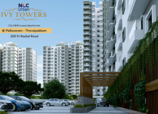 Main Elevation - NCC Urban Ivy Towers Chennai