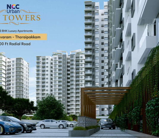 Main Elevation - NCC Urban Ivy Towers Chennai
