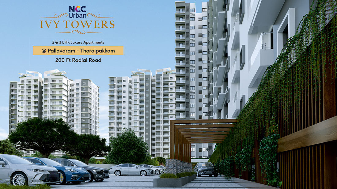 Main Elevation - NCC Urban Ivy Towers Chennai