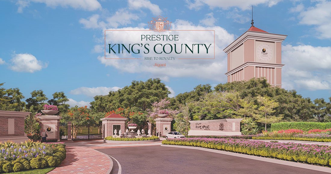 Main Elevation - Prestige Kings County Plots In Jigani
