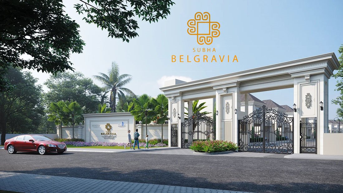 Main Elevation - Subha Belgravia Villas