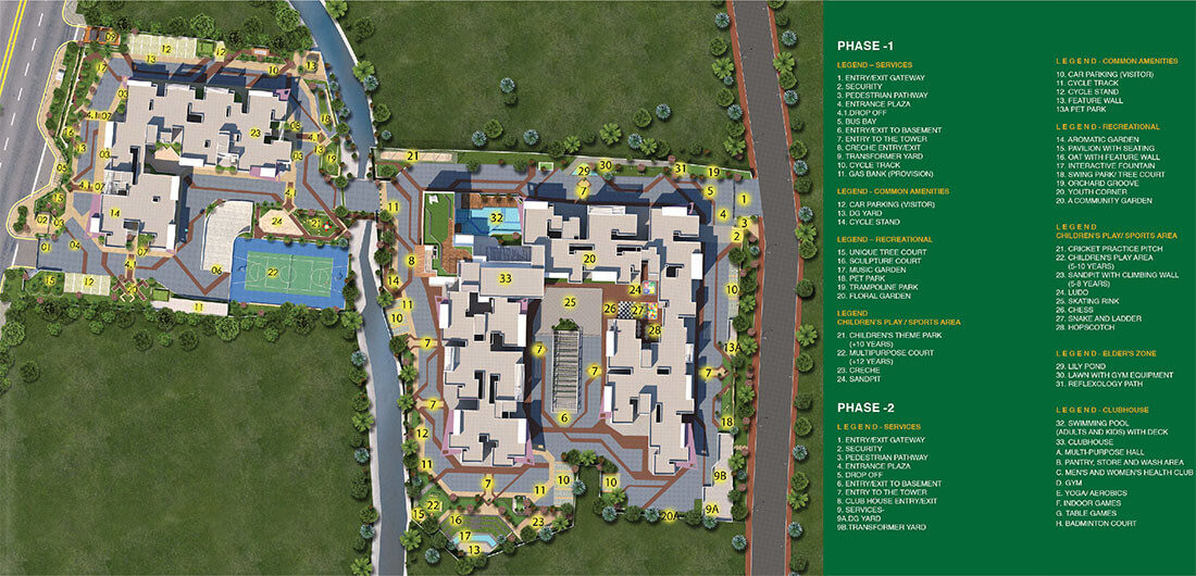 Master Plan - Sumadhura Sushantham