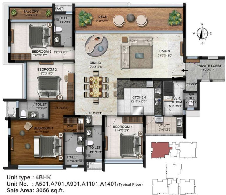 4BHK 3056 - Radiance Platinum Koramangala