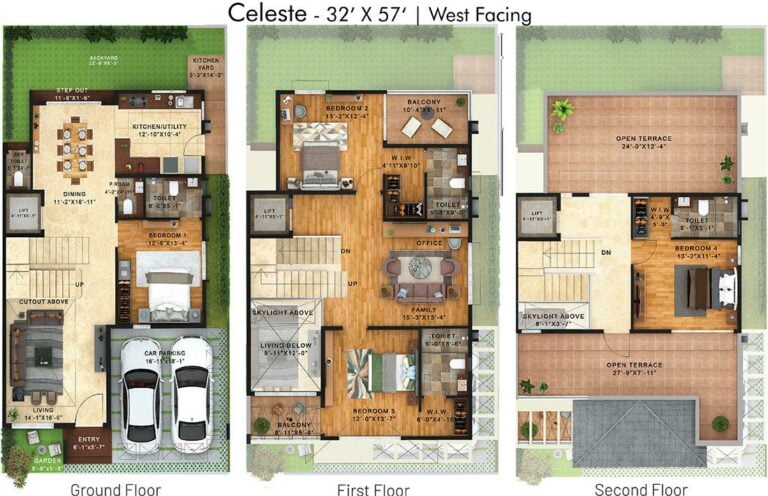 Celeste West Villa 1824 - NVT Under The Open Sky Villas