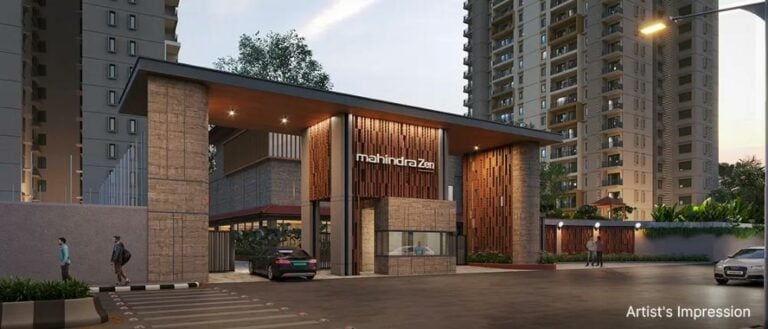 Entry-Gate - Mahindra Zen Apartments Singasandra