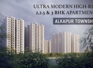 Main Elevation - The Legacy by Ananda Homes Alkapur Township Apartments Manikonda