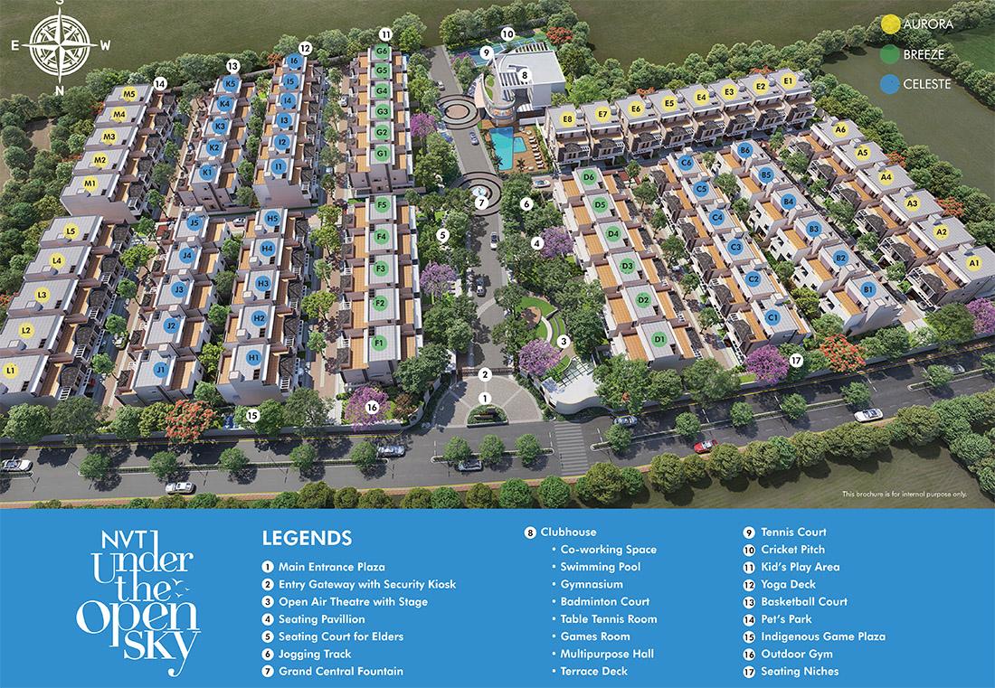 Master Plan - NVT Under The Open Sky Villas