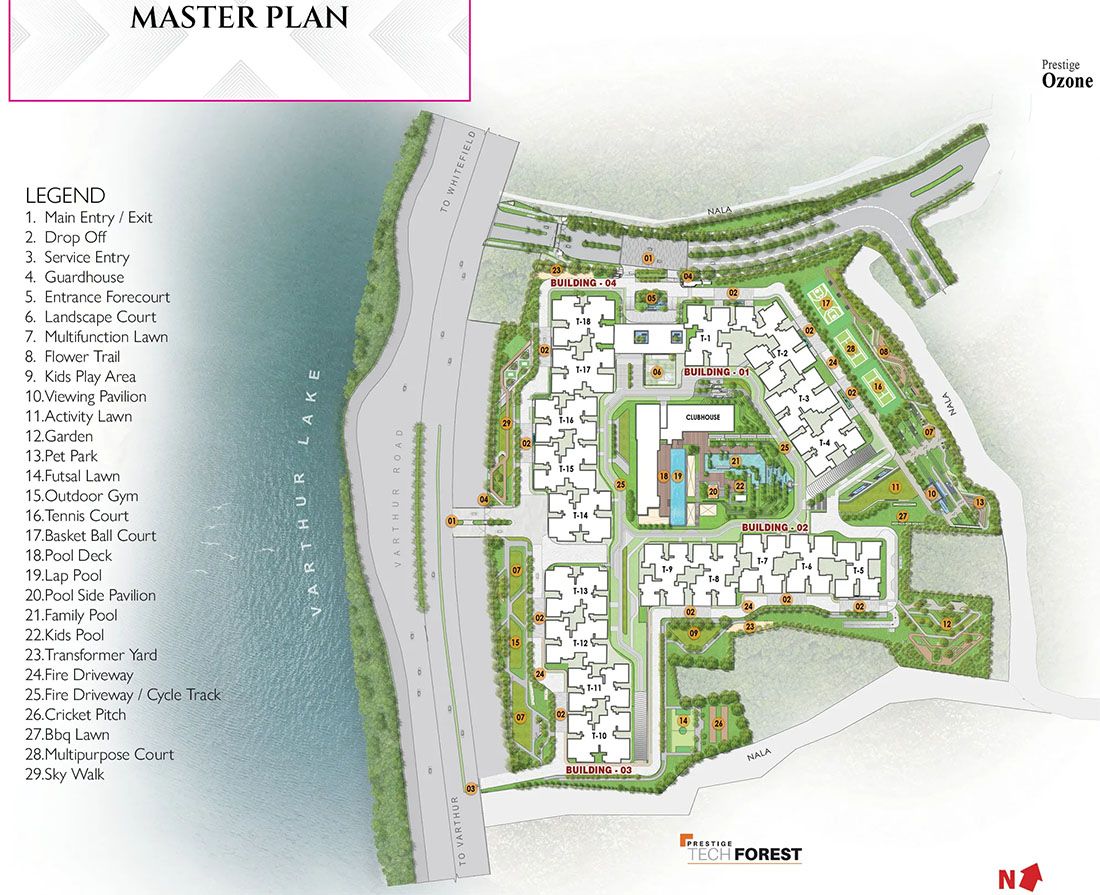 Master Plan - Prestige Raintree Park