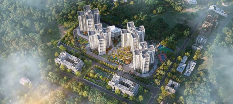 Aerial A - Prestige Pine Forest Whitefield
